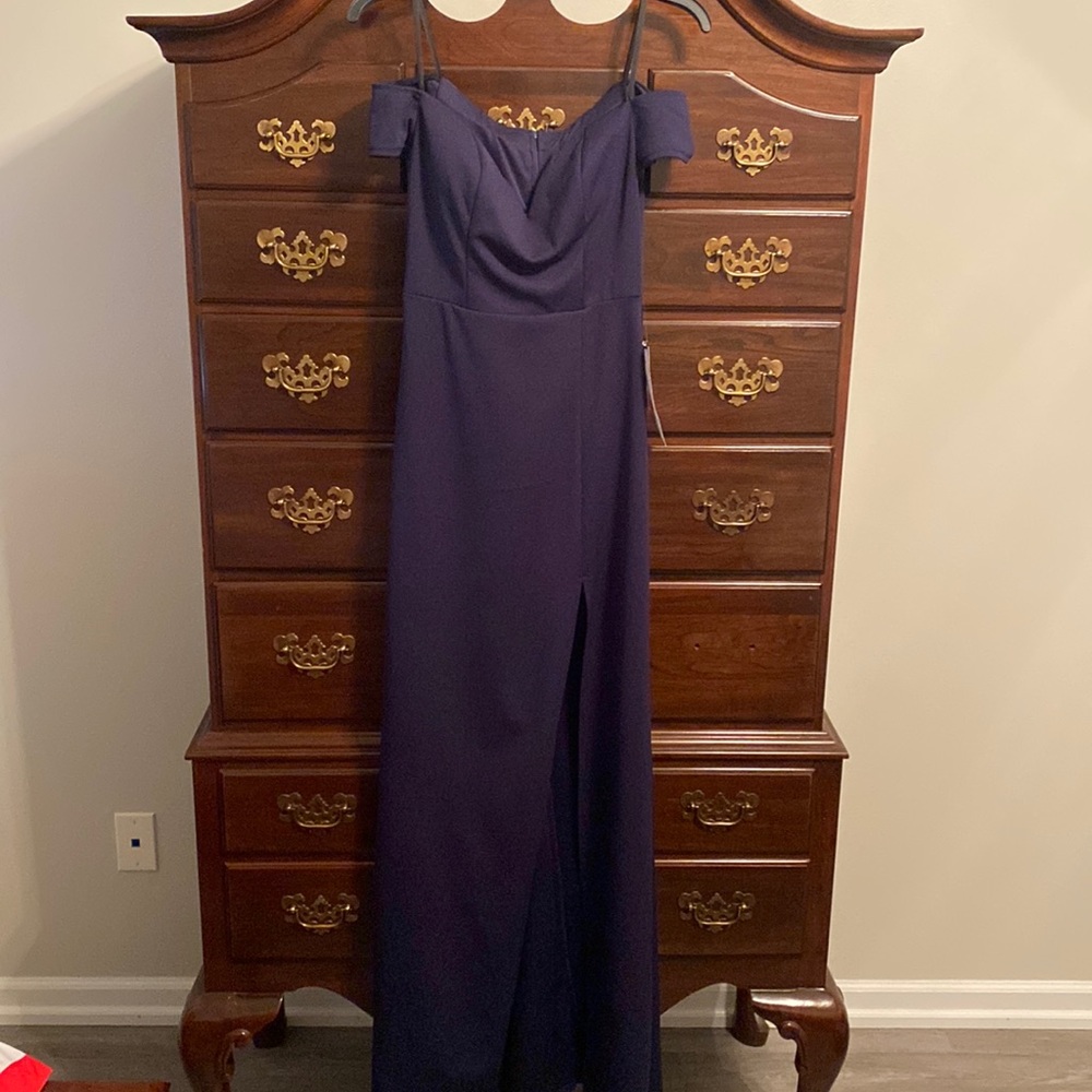 B. Darlin Navy Dress